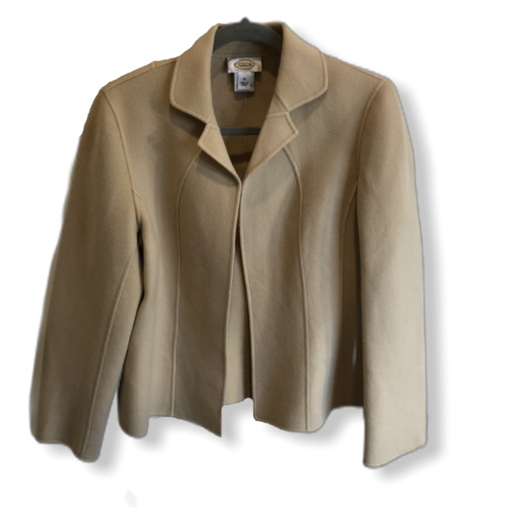 Talbot Ivory Wool Jacket